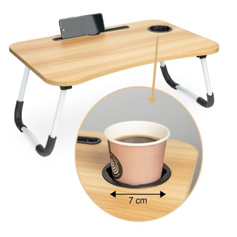 Stolik pod laptopa podstawka do łóżka mobilny śniadaniowy składany stojak Stolik pod laptopa podstawka do łóżka mobilny śniadaniowy składany stojak