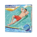 Materac dmuchany do pływania basenu wodny z siatką miętowy BESTWAY 43103