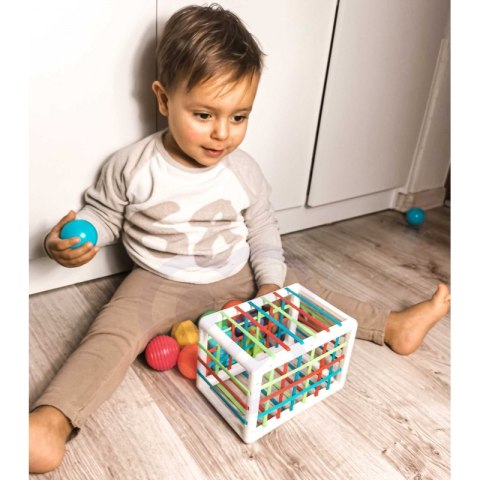 WOOPIE BABY Elastyczna Kostka Sensoryczna Sorter dla Dzieci Kolorowe Kształty 13 el. WOOPIE BABY Elastyczna Kostka Sensoryczna Sorter dla Dzieci Kolorowe Kształty 13 el.