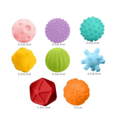 WOOPIE BABY Klocki Sensoryczne do Ściskania 8 el. WOOPIE BABY Klocki Sensoryczne do Ściskania 8 el.