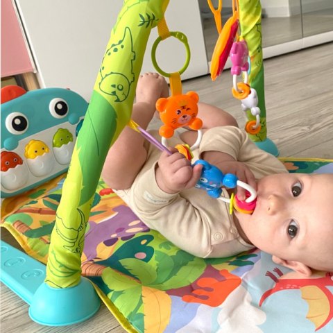 WOOPIE BABY Mata z Pałąkiem Dino WOOPIE BABY Mata z Pałąkiem Dino