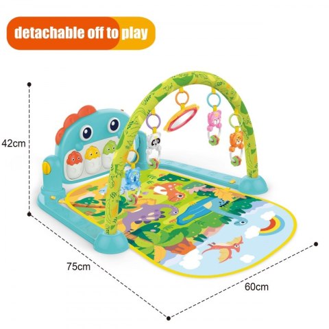 WOOPIE BABY Mata z Pałąkiem Dino WOOPIE BABY Mata z Pałąkiem Dino