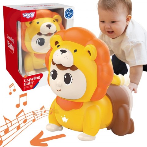 WOOPIE BABY Raczkujący Bobas Zabawka z Melodiami Świecąca Interaktywna WOOPIE BABY Raczkujący Bobas Zabawka z Melodiami Świecąca Interaktywna