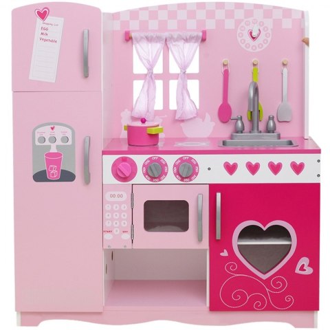 CLASSIC WORLD Duża Drewniana Kuchnia dla Dzieci CLASSIC VINTAGE PINK XXL CLASSIC WORLD Duża Drewniana Kuchnia dla Dzieci CLASSIC VINTAGE PINK XXL
