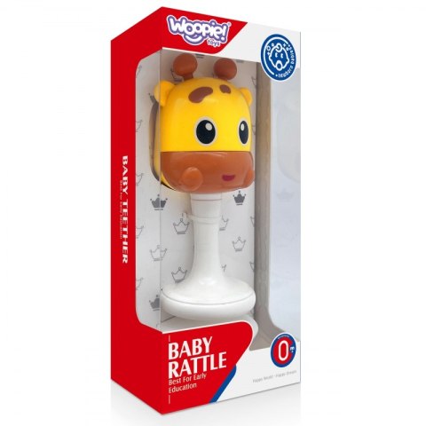 WOOPIE BABY Grzechotka Żółta Żyrafa 0m+ WOOPIE BABY Grzechotka Żółta Żyrafa 0m+