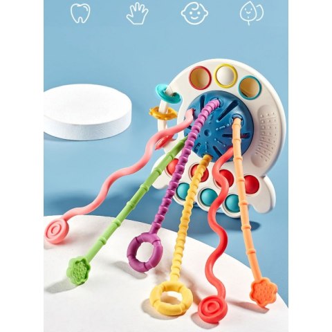 WOOPIE BABY Zabawka Sensoryczna Montessori Gryzak Wielofunkcyjny 0+ WOOPIE BABY Zabawka Sensoryczna Montessori Gryzak Wielofunkcyjny 0+