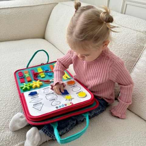 WOOPIE Edukacyjna Książeczka Walizka Montessori - Księżyc WOOPIE Edukacyjna Książeczka Walizka Montessori - Księżyc