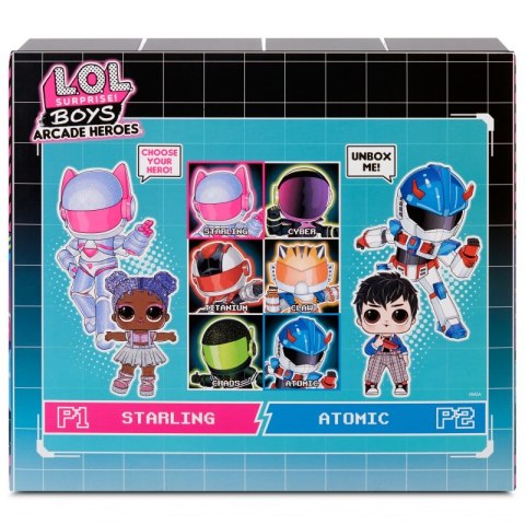 L.O.L Surprise Boys Arcade Heroes Bhaddie Bro lalka w automacie do gier L.O.L Surprise Boys Arcade Heroes Bhaddie Bro lalka w automacie do gier