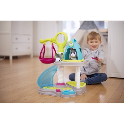 SMOBY Dom Dwupoziomowy dla kota + KOT SMOBY Dom Dwupoziomowy dla kota + KOT