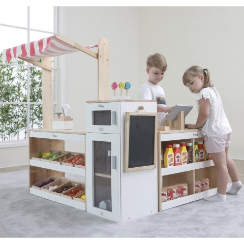 Viga Duży Zestaw Stragan Sklep Supermarket Viga Duży Zestaw Stragan Sklep Supermarket
