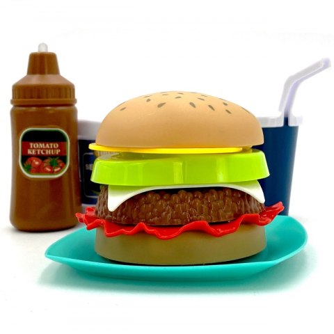 WOOPIE Zestaw do Krojenia Układania Jedzenie Fast Food 36 el. WOOPIE Zestaw do Krojenia Układania Jedzenie Fast Food 36 el.