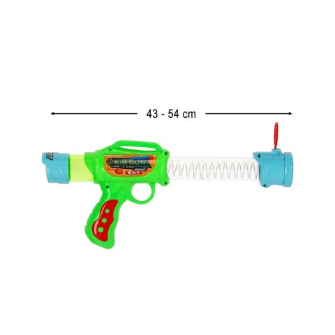 Pistolet wyrzutnia karabin na bezpieczne naboje miękkie kulki piankowe 2w1 Pistolet wyrzutnia karabin na bezpieczne naboje miękkie kulki piankowe 2w1