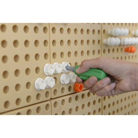 MASTERKIDZ Ręczne Narzędzia 6 Elementów Śrubokręt Klucz - Tablica Naukowo-Edukacyjna STEM