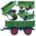 WOOPIE Zestaw Maszyn Rolniczych Traktor Ciągnik Zagroda Mini Farma Osada Rolnicy Skala: 1:24