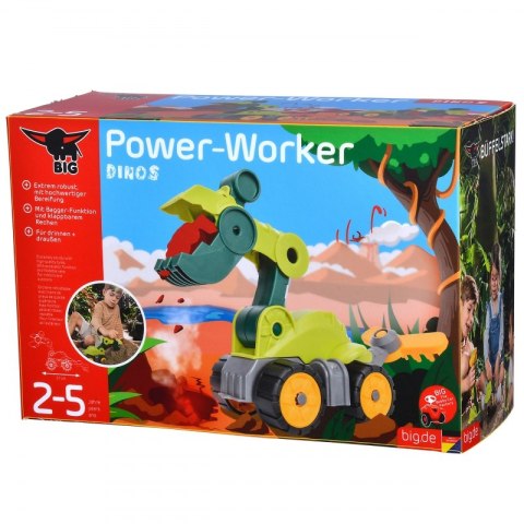 BIG Koparka Dinozaur Power Worker Zabawka do Piasku BIG Koparka Dinozaur Power Worker Zabawka do Piasku