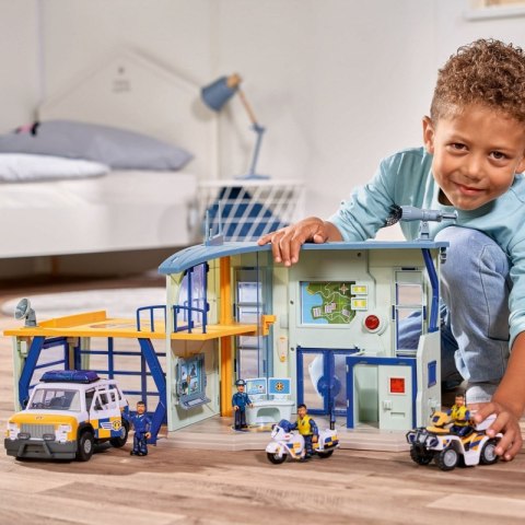 SIMBA Strażak Sam Remiza Policyjna + figurka SIMBA Strażak Sam Remiza Policyjna + figurka