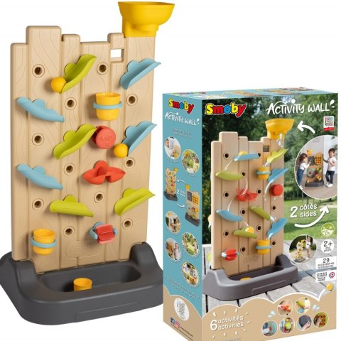 SMOBY Ścianka Aktywności Dwustronna - Tablica Manipulacyjna Montessori SMOBY Ścianka Aktywności Dwustronna - Tablica Manipulacyjna Montessori