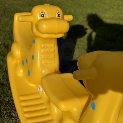 WOOPIE Bujak Wieloosobowy Dino Huśtawka Równoważna Żółta WOOPIE Bujak Wieloosobowy Dino Huśtawka Równoważna Żółta
