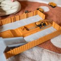 WOOPIE Samochód Ciężarowy 6w1 Zestaw Budowy Dźwig Resoraki Akcesoria