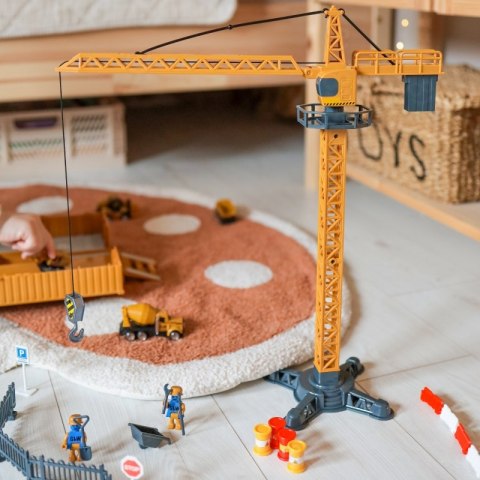 WOOPIE Samochód Ciężarowy 6w1 Zestaw Budowy Dźwig Resoraki Akcesoria WOOPIE Samochód Ciężarowy 6w1 Zestaw Budowy Dźwig Resoraki Akcesoria
