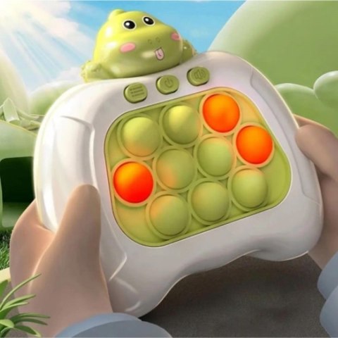 WOOPIE Gra POP IT Elektryczna Antystresowa Zręcznościowa Dinozaur Zielony WOOPIE Gra POP IT Elektryczna Antystresowa Zręcznościowa Dinozaur Zielony