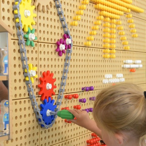 MASTERKIDZ Koła Zębate Zbuduj Własny Mechanizm - Tablica Naukowo-Kreatywna STEM MASTERKIDZ Koła Zębate Zbuduj Własny Mechanizm - Tablica Naukowo-Kreatywna STEM