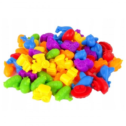 WOOPIE Zestaw Edukacyjny Nauka Liczenia Montessori Sorter Kolorów 16SZT WOOPIE Zestaw Edukacyjny Nauka Liczenia Montessori Sorter Kolorów 16SZT