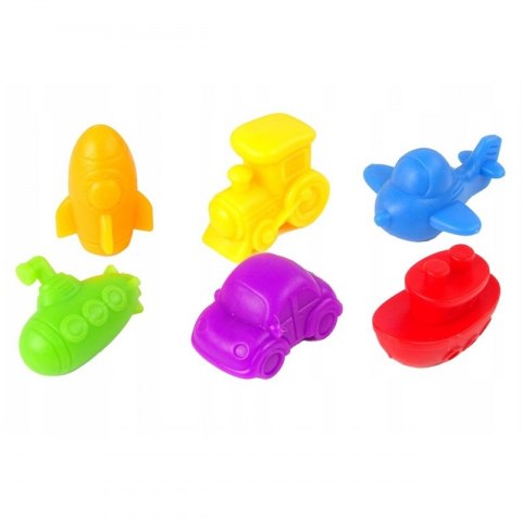 WOOPIE Zestaw Edukacyjny Nauka Liczenia Montessori Sorter Kolorów 16SZT WOOPIE Zestaw Edukacyjny Nauka Liczenia Montessori Sorter Kolorów 16SZT