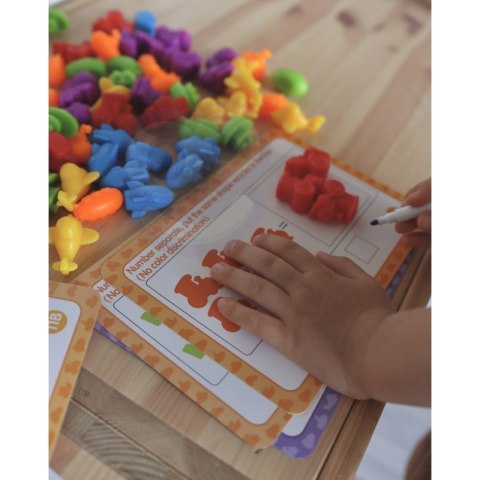 WOOPIE Zestaw Edukacyjny Nauka Liczenia Montessori Sorter Kolorów 2szt WOOPIE Zestaw Edukacyjny Nauka Liczenia Montessori Sorter Kolorów 2szt