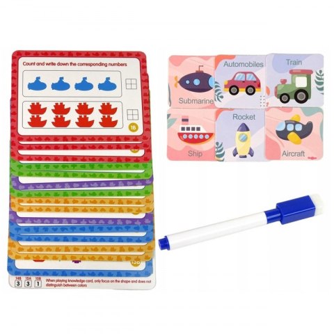 WOOPIE Zestaw Edukacyjny Nauka Liczenia Montessori Sorter Kolorów 2szt WOOPIE Zestaw Edukacyjny Nauka Liczenia Montessori Sorter Kolorów 2szt