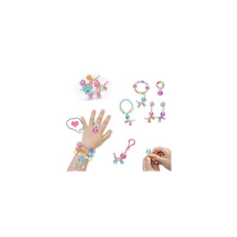 WOOPIE ART&FUN Zestaw do Robienia Biżuteri Bransoletek Wisiorków Pirścionków Kolczyków ze Zwierzątkami WOOPIE ART&FUN Zestaw do Robienia Biżuteri Bransoletek Wisiorków Pirścionków Kolczyków ze Zwierzątkami