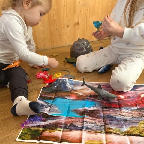 WOOPIE Zestaw Figurki Zwierzeta Morskie 33 el.