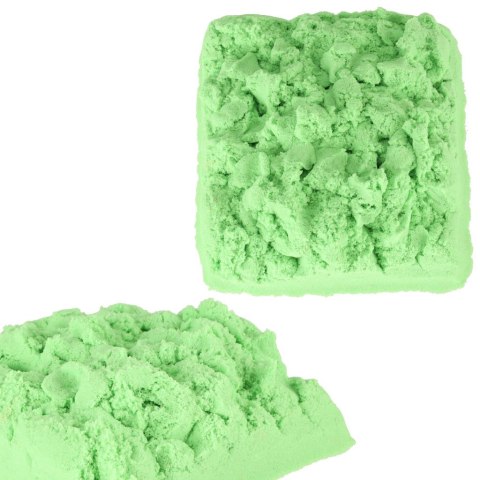Piasek dla dzieci 1kg w woreczku zielony Piasek dla dzieci 1kg w woreczku zielony