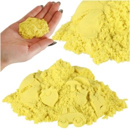 Piasek dla dzieci 1kg w woreczku żółty