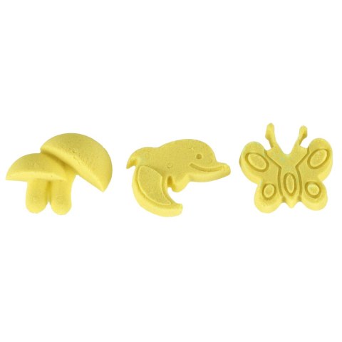 Piasek dla dzieci 1kg w woreczku żółty Piasek dla dzieci 1kg w woreczku żółty