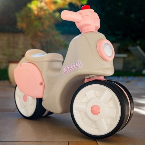 FALK Jeździk Scooter Strada Retro Dla Dziewczynki Ciche Opony od 1 Roku FALK Jeździk Scooter Strada Retro Dla Dziewczynki Ciche Opony od 1 Roku