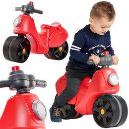 FALK Jeździk Scooter Strada Scooter Czerwony Ciche Opony od 1 Roku