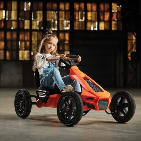 BERG Gokart na Pedały RALLY NRG ORANGE BFR 4-12 lat do 60 kg BERG Gokart na Pedały RALLY NRG ORANGE BFR 4-12 lat do 60 kg