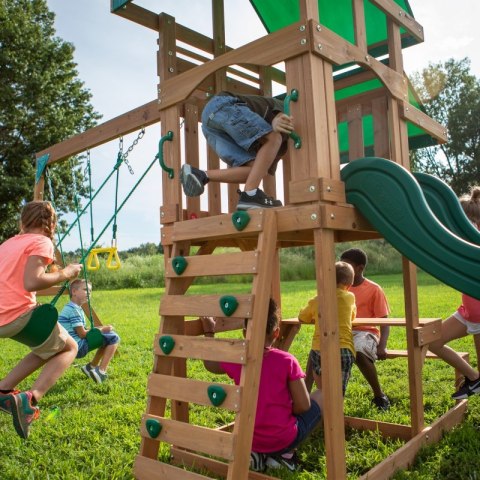 BACKYARD DISCOVERY Belmont Drewniany Plac Zabaw 6w1 BACKYARD DISCOVERY Belmont Drewniany Plac Zabaw 6w1