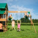 BACKYARD DISCOVERY Belmont Drewniany Plac Zabaw 6w1