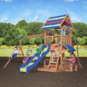 BACKYARD DISCOVERY Ogromny Drewniany Plac zabaw Northbrook
