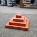 CLASSIC WORLD EDU Mega Klocki Konstrukcyjne Cegiełki EVA Miękkie do Budowania 55 szt.