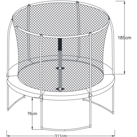 Axi Trampolina Bostonn 305 cm + Siatka Axi Trampolina Bostonn 305 cm + Siatka