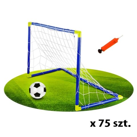 WOOPIE Bramka piłkarska z piłką i pompką Football Sport 75 SZT. WOOPIE Bramka piłkarska z piłką i pompką Football Sport 75 SZT.