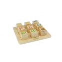 MASTERKIDZ Drewniany Sorter Sensoryczny Łączenie Dźwięków Montessori