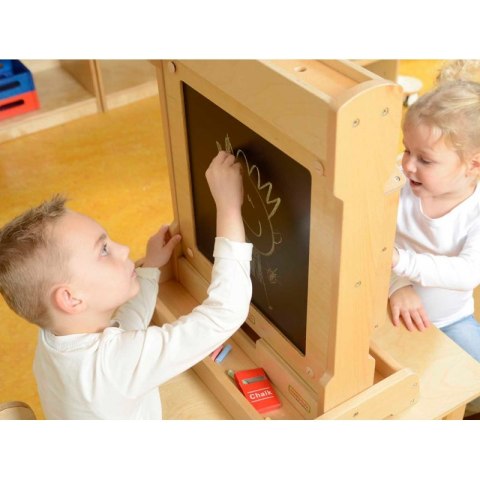 MASTERKIDZ Dwustronna Tablica Do Pisania Kredowa i Suchościeralna 2w1 Ścienna Tablica Edukacyjna Flex MASTERKIDZ Dwustronna Tablica Do Pisania Kredowa i Suchościeralna 2w1 Ścienna Tablica Edukacyjna Flex