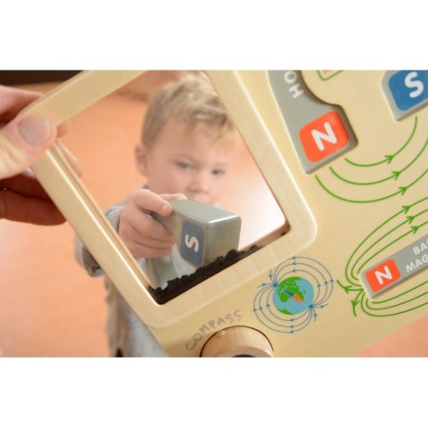 MASTERKIDZ Zabawa Magnetyczna Tablica Edukacyjna Kompas Montessori MASTERKIDZ Zabawa Magnetyczna Tablica Edukacyjna Kompas Montessori