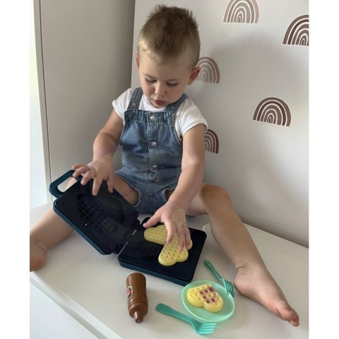 WOOPIE Gofrownica Zestaw Kuchenny Jedzenie ZMIENIAJĄCE KOLOR 10 el. WOOPIE Gofrownica Zestaw Kuchenny Jedzenie ZMIENIAJĄCE KOLOR 10 el.
