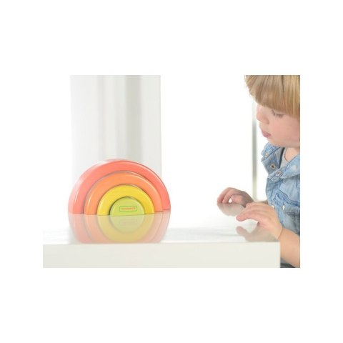 MASTERKIDZ Drewniane Puzzle Układanka Tęcza Montessori MASTERKIDZ Drewniane Puzzle Układanka Tęcza Montessori