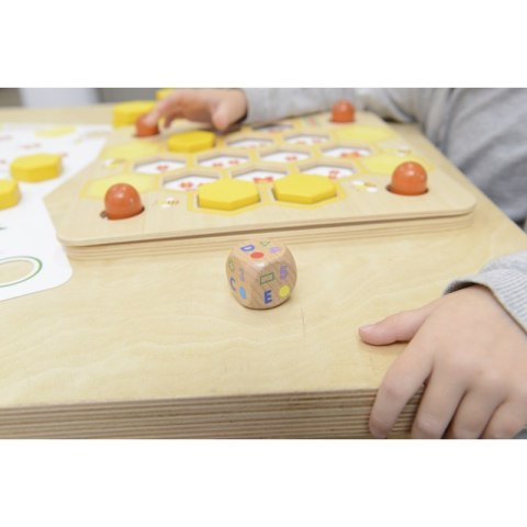 MASTERKIDZ Tablica Edukacyjna Gra Nauka Pamięci Ul i Pszczoły Montessori MASTERKIDZ Tablica Edukacyjna Gra Nauka Pamięci Ul i Pszczoły Montessori